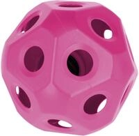 KERBL Futterball 400 mm pink, Fress&ouml;ffnungen 19 St./60 mm, f&uuml;r Rinder und Pferde,