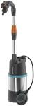 GARDENA Regenfasspumpe 4700/2 inox mit integriertem Filter 01764-61