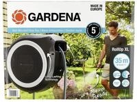 GARDENA Wand-Schlauchbox RollUp mit Gartenschlauch Schlauchtrommel, Gartenschlauchbox