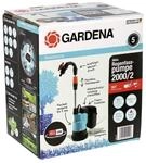 GARDENA Akku-Regenfasspumpe 2000/2 18V P4A Ready-To-Use Set 14602-61