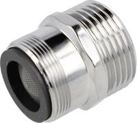 GARDENA Perlstrahl-Gewindeadapter Gewinde G 3/4" AG; M 24 x 1 AG f&uuml;r Wasserhahn mit