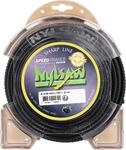 M&auml;hfaden "Nylsaw" 4,0 mm/21 m, 4-Kant, gezahnt, schwarz, im Donut