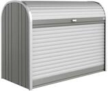 Biohort Gartenschrank 160 163 x 78 cm quarzgrau-metallic zur Aufbewahrung