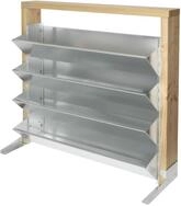 bellissa Vertikales Hochbeet INALTO M4 100 x 32 x 100 cm silber; natur...