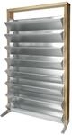 bellissa Vertikales Hochbeet INALTO L8 100 x 32 x 180 cm silber; natur...