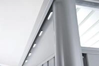 Biohort Ger&auml;tehaus AvantGarde mit Pultdach A8 260 x 380 cm dunkelgrau; metallic