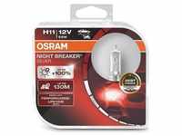 Osram NIGHT BREAKER® SILVER H11 Duobox [Hersteller-Nr. 64211NBS-HCB] für Abarth,