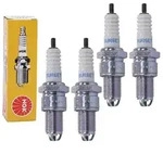 Ngk 4x Z&uuml;ndkerze BUR6ET [Hersteller-Nr. 3172] f&uuml;r Audi, Seat, Lancia, Fiat, VW,