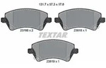 Textar Bremsbelagsatz, Scheibenbremse [Hersteller-Nr. 2376601] f&uuml;r Toyota
