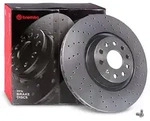Brembo 1x Sport-Bremsscheibe bel&uuml;ftet vorne [Hersteller-Nr. 09.C306.1X] f&uuml;r Audi,