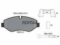 Textar Bremsbelagsatz, Scheibenbremse [Hersteller-Nr. 2922901] für Iveco