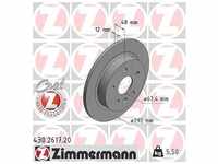 Zimmermann Bremsscheibe [Hersteller-Nr. 430.2617.20] für Chevrolet, Opel, Saab