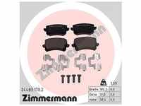 Zimmermann Bremsbelagsatz, Scheibenbremse [Hersteller-Nr. 24483.170.2] für...