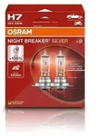 Osram H7 NIGHT BREAKER SILVER Gl&uuml;hlampe - Duobox [Hersteller-Nr. 64210NBS-2HB] f&uuml;r