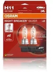 Osram H11 NIGHT BREAKER SILVER Gl&uuml;hlampe - Faltschachtel [Hersteller-Nr.