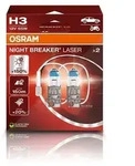 Osram H3 NIGHT BREAKER LASER Gl&uuml;hlampe - DuoBox [Hersteller-Nr. 64151NL-2HB] f&uuml;r