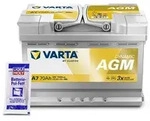 Varta Starterbatterie DYNAMIC AGM 70Ah 760A A7 + Pol-Fett [Hersteller-Nr.