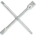 Ks Tools Sanit&auml;r-Kreuzschl&uuml;ssel, 10 Funktionen [Hersteller-Nr. 116.6200]