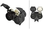 Hella Adapter, Steckdose [Hersteller-Nr. 8JA179368-001]