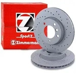Zimmermann Sport-Bremsscheibe &Oslash;286 bel&uuml;ftet Vorderachse [Hersteller-Nr.
