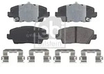 Febi Bilstein Bremsbelagsatz, Scheibenbremse [Hersteller-Nr. 183650] f&uuml;r Kia