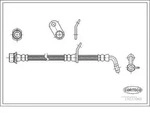 Corteco Bremsschlauch ERSTAUSR&Uuml;STERQUALIT&Auml;T [Hersteller-Nr. 19033061] f&uuml;r Toyota
