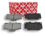 Febi Bilstein Bremsbelagsatz, Scheibenbremse [Hersteller-Nr. 170247] f&uuml;r Toyota