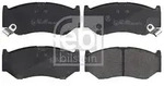 Febi Bilstein Bremsbelagsatz, Scheibenbremse [Hersteller-Nr. 183654] f&uuml;r Suzuki