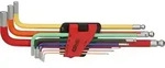 Ks Tools Kugelkopf-Innen6kant-Satz, extra lang, 9-tlg, Zoll [Hersteller-Nr. 151.4520]
