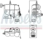 Nissens Ausgleichsbeh&auml;lter, K&uuml;hlmittel [Hersteller-Nr. 996185] f&uuml;r BMW
