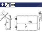 Mahle W&auml;rmetauscher, Innenraumheizung [Hersteller-Nr. AH99000S] f&uuml;r Renault