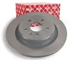 Febi Bilstein Bremsscheibe Hinterachse Voll [Hersteller-Nr. 107720] f&uuml;r Vauxhall,