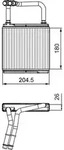 Valeo W&auml;rmetauscher, Innenraumheizung [Hersteller-Nr. 811526] f&uuml;r...