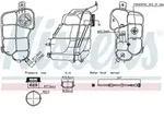 Nissens Ausgleichsbeh&auml;lter, K&uuml;hlmittel [Hersteller-Nr. 996318] f&uuml;r Volvo