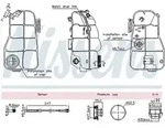 Nissens Ausgleichsbeh&auml;lter, K&uuml;hlmittel [Hersteller-Nr. 996216] f&uuml;r Volvo