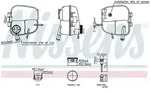 Nissens Ausgleichsbeh&auml;lter, K&uuml;hlmittel [Hersteller-Nr. 996303] f&uuml;r Opel