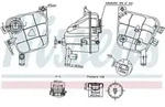 Nissens Ausgleichsbeh&auml;lter, K&uuml;hlmittel [Hersteller-Nr. 996207] f&uuml;r Mercedes-Benz