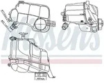 Nissens Ausgleichsbeh&auml;lter, K&uuml;hlmittel [Hersteller-Nr. 996297] f&uuml;r Volvo