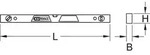 Ks Tools Aluminiumprofil-Wasserwaage,magnetisch,600mm [Hersteller-Nr. 204.5471]