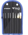 Brilliant Tools Mei&szlig;el und Splintentreiber / Durchtreiber-Satz, 8-tlg