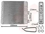 Van Wezel Heizungsk&uuml;hler W&auml;rmetauscher [Hersteller-Nr. 37006321] f&uuml;r Opel