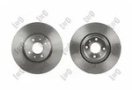 Abakus 1x Bremsscheibe [Hersteller-Nr. 231-03-046] f&uuml;r Citro&euml;n, Lancia, Alfa...