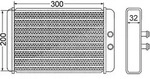 Mahle W&auml;rmetauscher, Innenraumheizung [Hersteller-Nr. AH61000S] f&uuml;r Peugeot,