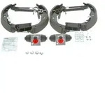 Bosch Bremsbackensatz [Hersteller-Nr. 0204114651] f&uuml;r Opel, Vauxhall