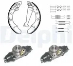 Delphi Bremsbackensatz [Hersteller-Nr. KP849] f&uuml;r VW, Audi, Seat