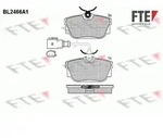 Fte Bremsbelagsatz, Scheibenbremse [Hersteller-Nr. 9010749] f&uuml;r VW
