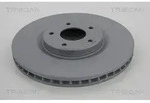 Triscan 1x Bremsscheibe [Hersteller-Nr. 812014188C] f&uuml;r Nissan, Renault