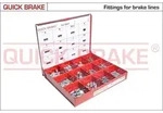 Quick Brake &Uuml;berwurfmuttern und Schrauben f&uuml;r Bremsleitungen [Hersteller-Nr. 0001]
