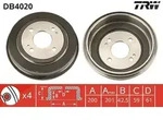Trw Bremstrommel [Hersteller-Nr. DB4020] f&uuml;r Honda