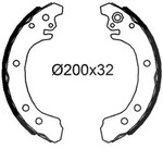 Valeo Bremsbackensatz [Hersteller-Nr. 564339] f&uuml;r Toyota